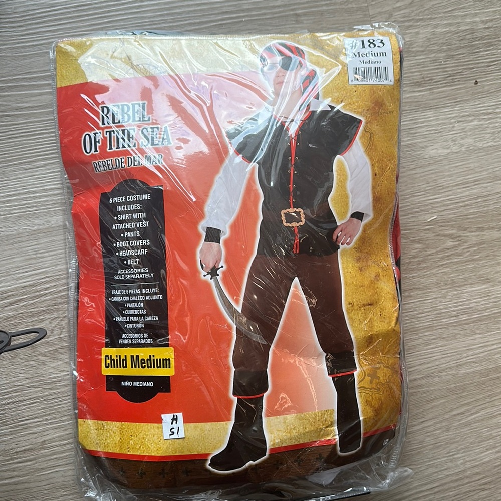 Rebelmof The Sea kids costume size Large